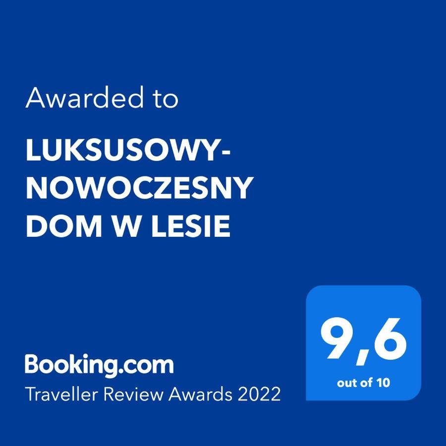 הוילה Kowalewo Luksusowy- Nowoczesny Dom W Lesie מראה חיצוני תמונה