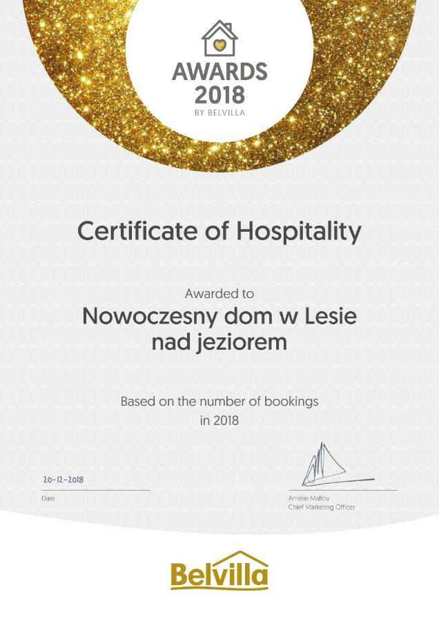 הוילה Kowalewo Luksusowy- Nowoczesny Dom W Lesie מראה חיצוני תמונה